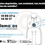 Atendidas 390 llamadas de salud mental: SSM