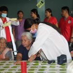 Acerca SSM servicios médicos a personas de la tercera edad en Huetamo