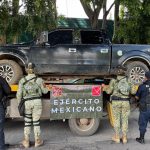 SSP y Defensa decomisan arma, municiones y vehículos en Hidalgo