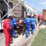 ¡Misión cumplida! Regresan médicos y ambulancias de Michoacán tras apoyo a Hidalgo