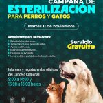 Llega jornada gratuita de esterilización animal a comunidad de autogobierno en Los Reyes: SSM