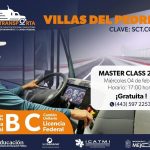 Icatmi ofrece clase muestra gratuita en simulador de tractocamión en Villas del Pedregal