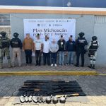 SSP y Defensa detienen a 6 personas y aseguran 10 armas en Morelia