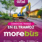 Inicia construcción del carril confinado del Morebús