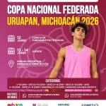 Uruapan recibirá la Copa Nacional Federada de Baloncesto 2026