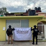SSP brinda apoyo a FGE en cateo de inmueble en Morelia; hay 5 hombres detenidos