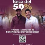 Beneficiarias de Fuerza Mujer tendrán beca del 50 % en cursos del Icatmi