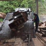 FGE asegura maquinaria para procesamiento de madera durante cateos en Madero